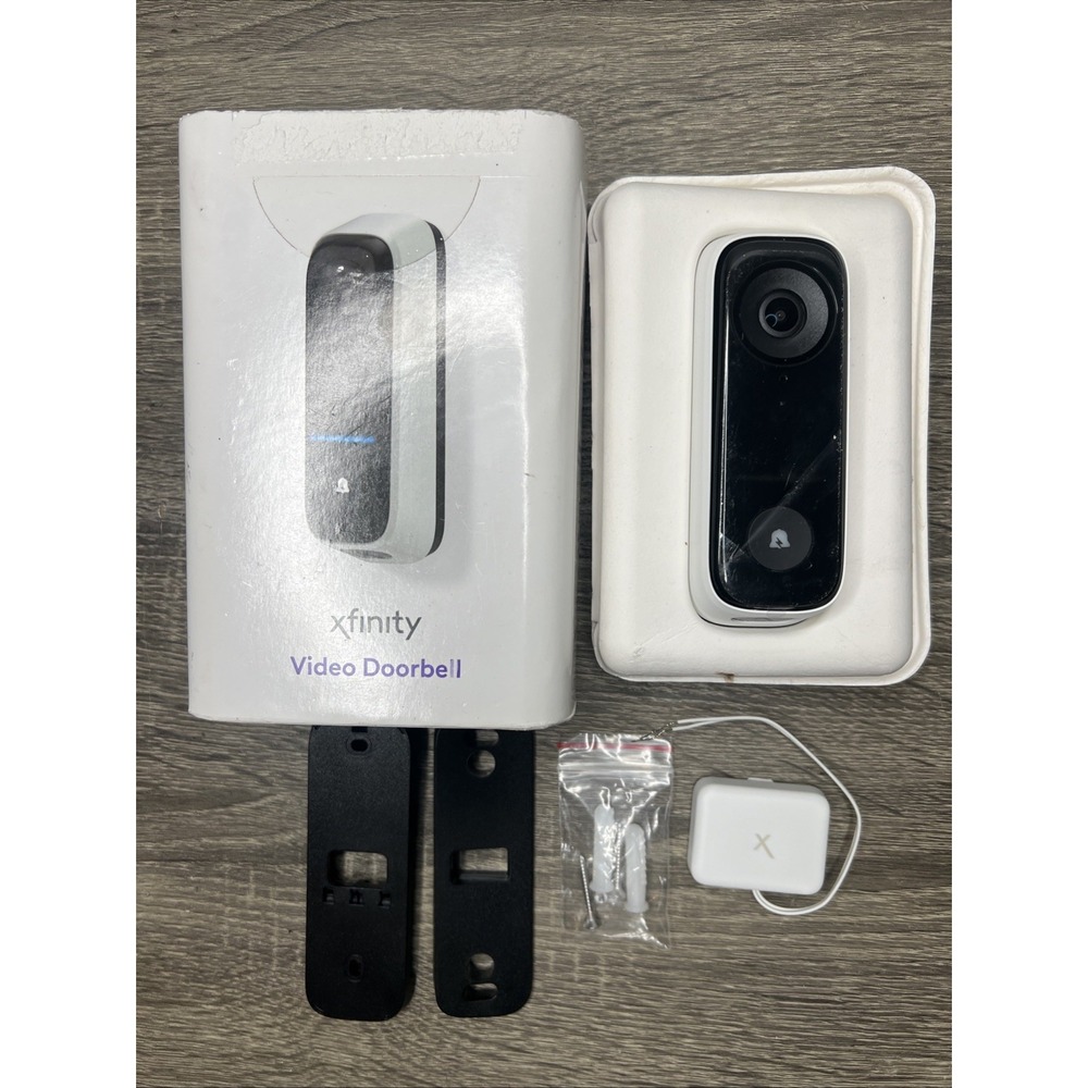 Xfinity Video 2-WAY Doorbell Smart Home Security Camera Motion 304688 SCHB1AEW